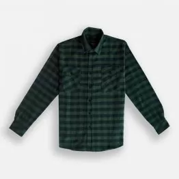 noir-mens-flannel-shirts-green